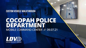 Cocopah Police Department Mobile Command Center