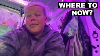 Vanlife Dilemma Where To Now? | Figuring Out The Small Stuff & Working With The Big Stuff