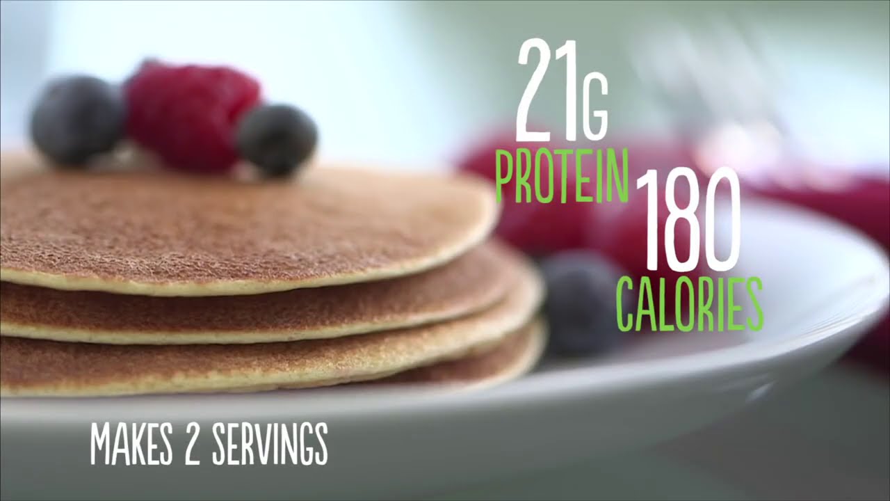 Herbalife Protein Pancakes with F1 Cookie Crunch YouTube