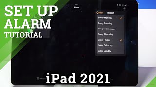 How to Set Up Alarm Clock on iPad 2021 – Schedule Alarms screenshot 5