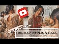 HOLIDAY STYLING HAUL with LULUS! I Nicky Schmaderer