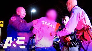 Drug Dealer and Security Guard Caught by Undercover Cops at Truck Stop | Bordertown: Laredo | A\&E