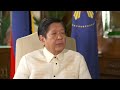 Philippines president marcos just wants peace with china in the region