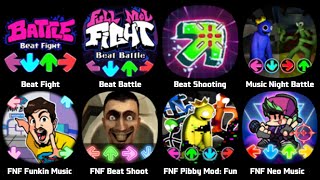 FNF Skibidi Toilet, Beat Battle, Music Night Battle, Beat Shooting, FNF Human Impostor, Rap Battle screenshot 5