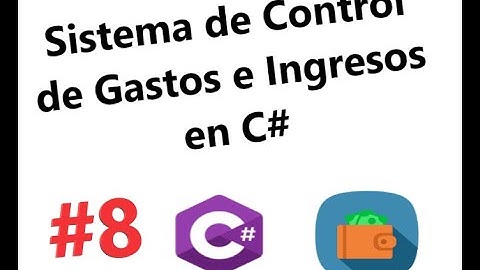 #8 - Generando Instalador - Configurando DB - Control de Gastos e Ingresos en C#