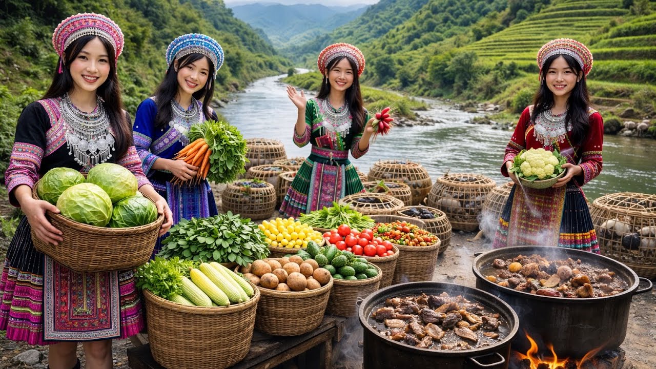 Phiên Chợ Bảo Nhai Bắc Hà | Nét Mộc Mạc Giữa Núi Rừng Lào Cai