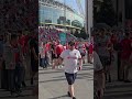 Middlesbrough fans leaving Wembley heartbroken after losing to Hull City #Middlesbrough #HullCity