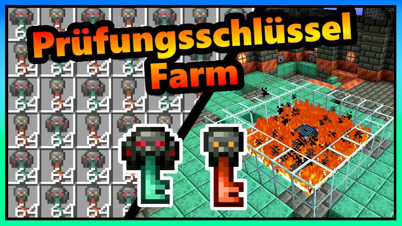 UNENDLICHE PRÜFUNGSSCHLÜSSEL FARM in Minecraft 1.21+! (Einfach & OP