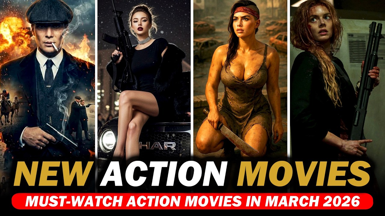 Top 10 New Hollywood Action Movies Releasing in March 2026! - YouTube
