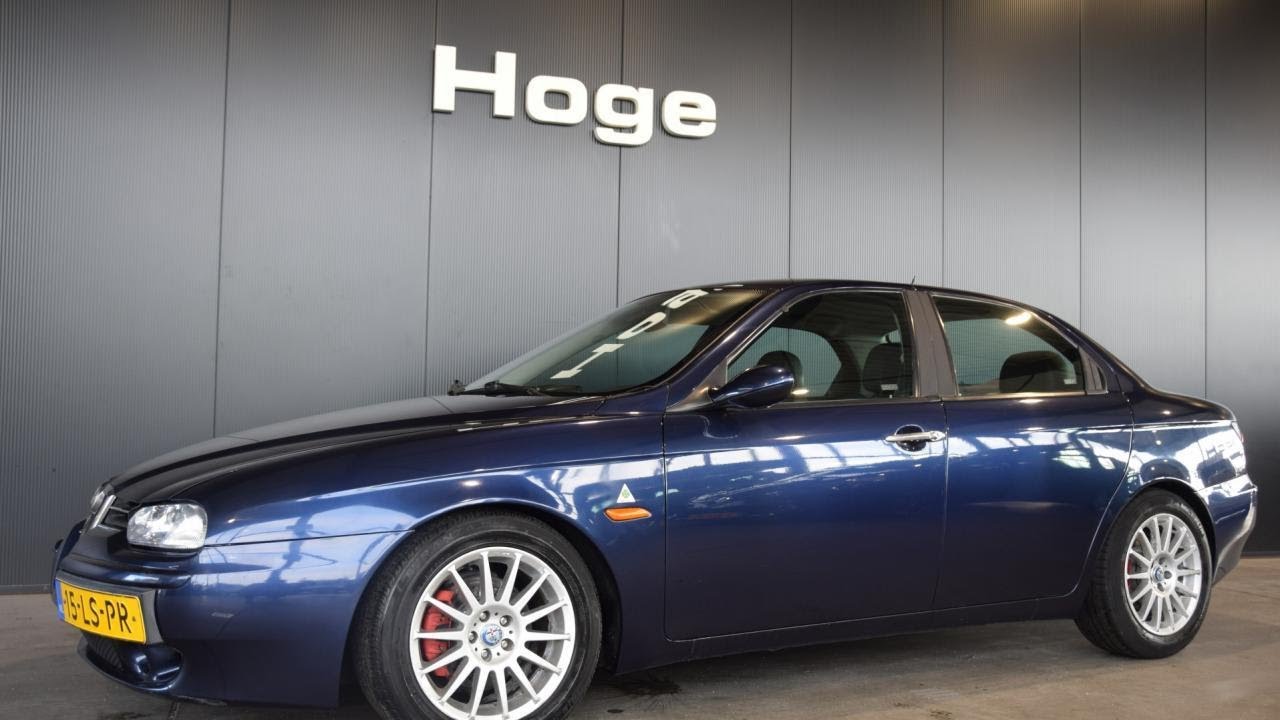 Alfa Romeo 156 2 0 Jts Progression Airco Leder All In Prijs Inruil Mogelijk Youtube