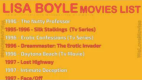 LISA BOYLE MOVIES LIST