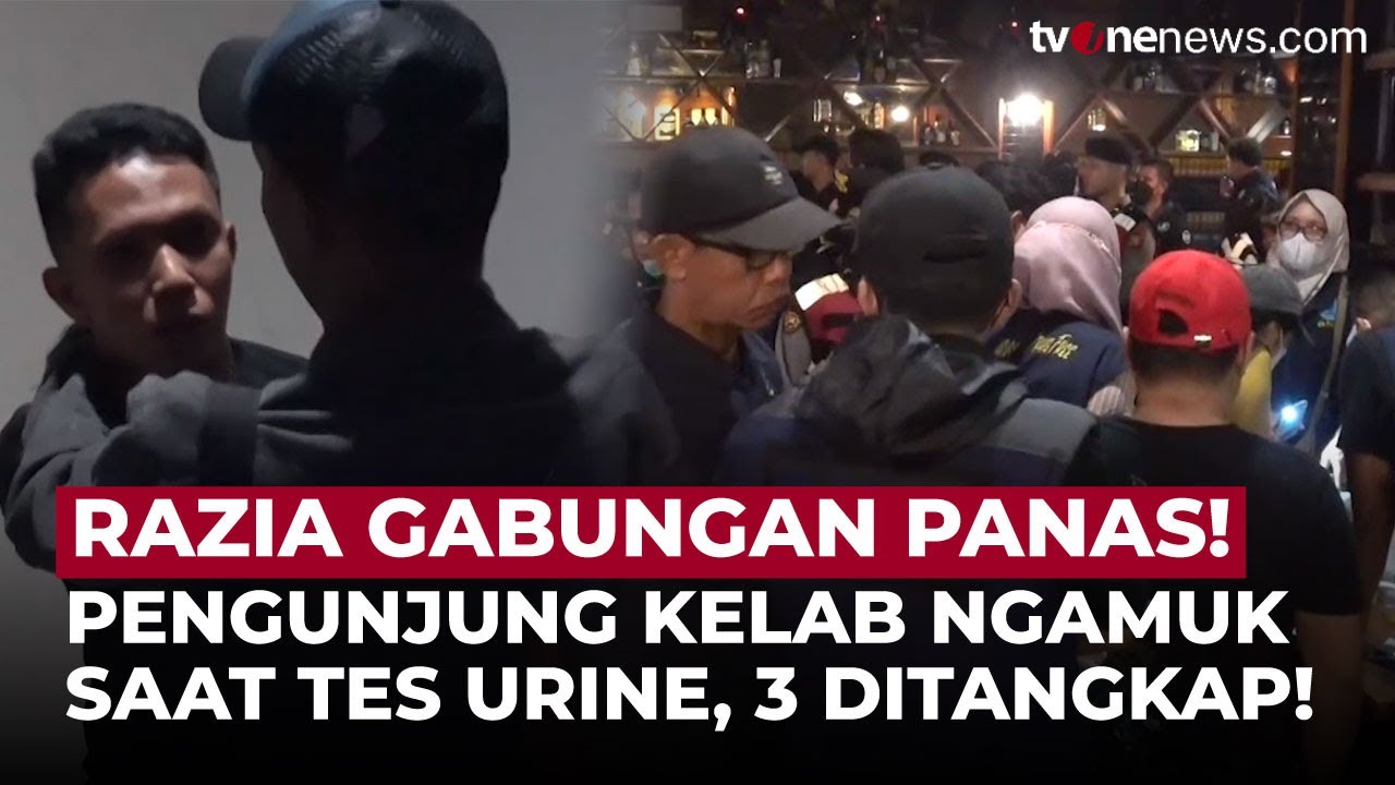 BNN Geruduk Tempat Hiburan, Pengunjung Kelab Ngamuk saat Tes Urine | OneNews Update