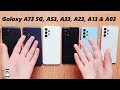 Samsung Galaxy A73 5G, A53, A33, A23, A13 & A03 - 6-in-1 A-series 2022!