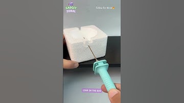 Cut foam like a pro! ✂️ This hot wire cutter gives smooth, precise cuts every time! #shorts #gadgets