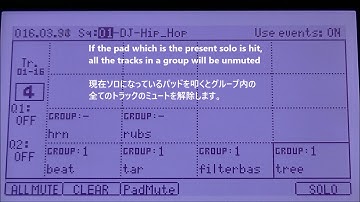 Mute Group mode EXCLUSIVE SOLO- 2 addition (MPC1000 & MPC2500)