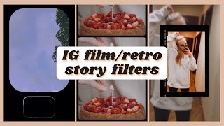 Aesthetic Instagram Story Filters | Film & Retro screenshot 1
