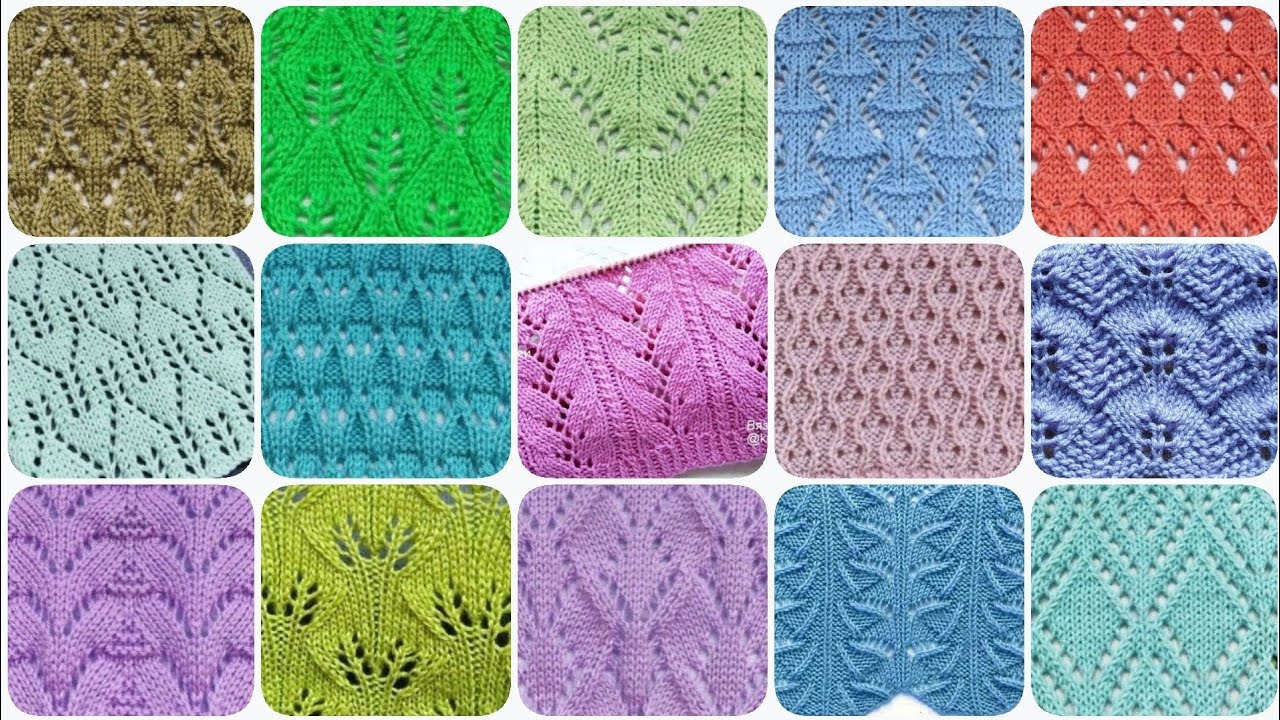 100 Lace making pattern ideas/beautiful Lace knite design for ladies sweater/cardigan/jacket/shawl