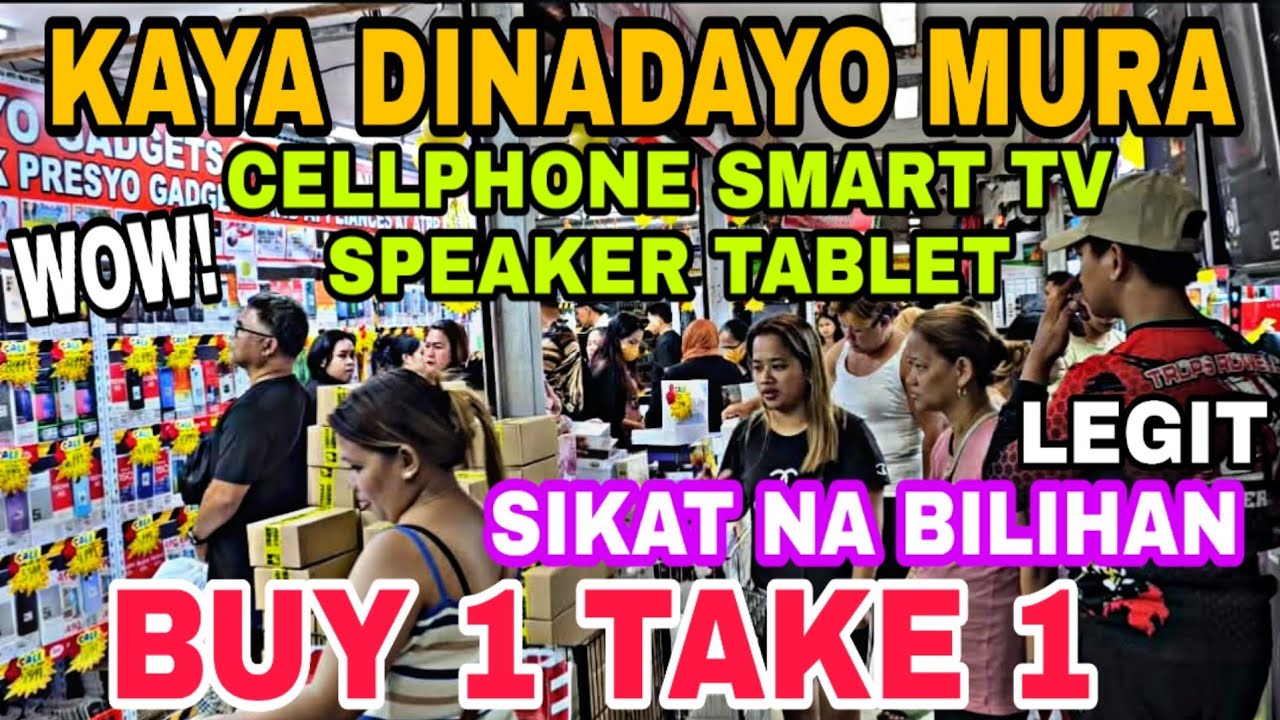LEGIT Murang ANDROID PHONE SMART TV Tablet SPEAKER, DINADAYO ng mga tao