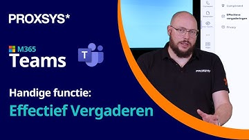 Effectief vergaderen in Microsoft Teams dankzij Viva Insights 💡✅  - Proxsys ICT