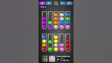 Ball Sort Puzzle Solution Level 114
