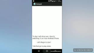 Watching TV on android. 100% Working. No Fake. screenshot 4