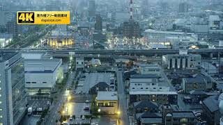 【4K】夜景動画素材（著作権フリー／商用利用可能）金沢夜景4