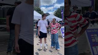 Interview with World Cup Fan Before Scotland vs Morocco #scotland #tartanarmy #morocco #usa #shorts