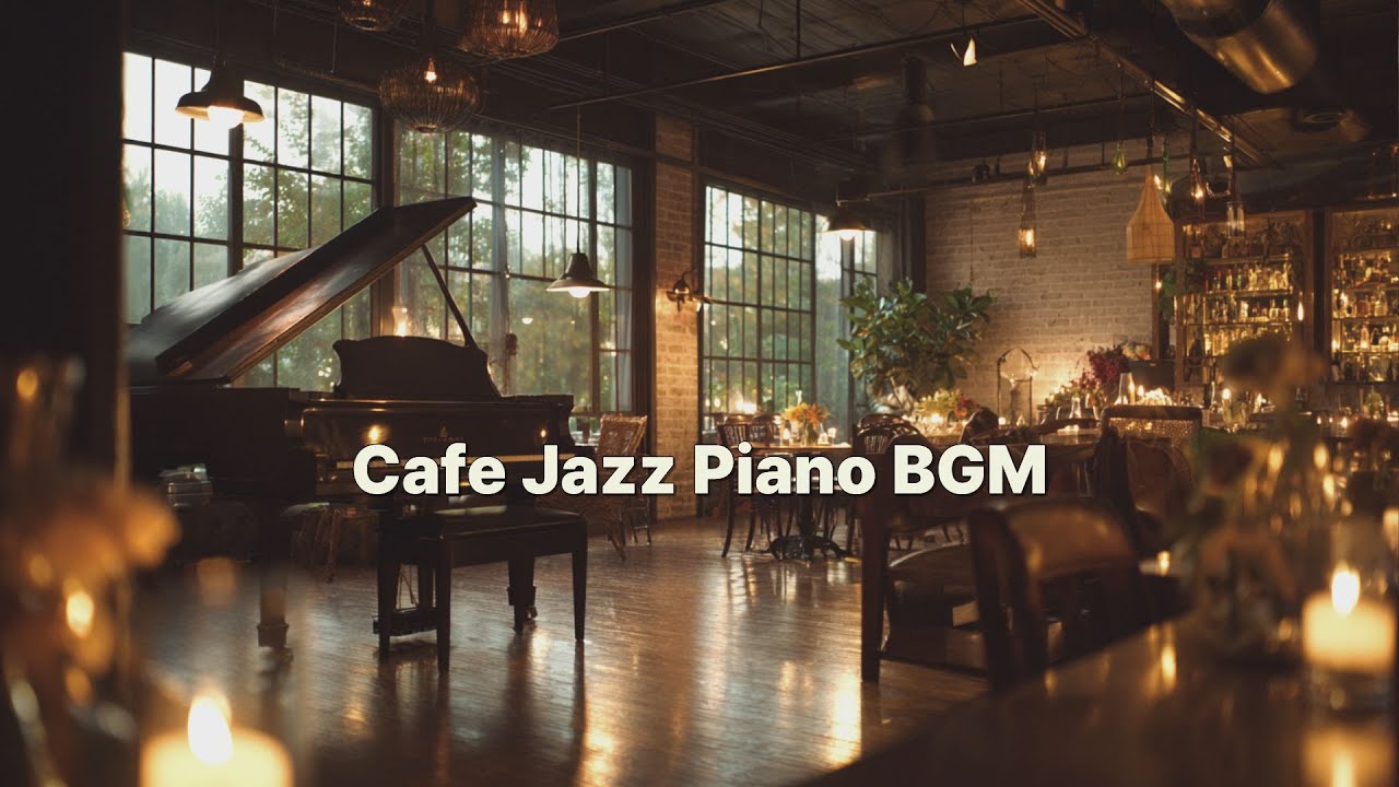 Jazz Piano | Late Night Café BGM – Smooth Jazz Piano for Night, Work & Relax