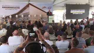 Kalamazoo celebrates groundbreaking for new multimillion-dollar event center