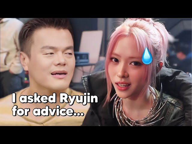 JYP asked Ryujin for an advice u0026 this is her response class=