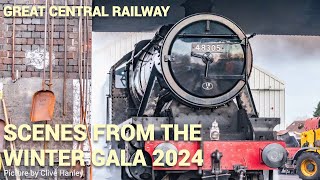 Great Central Railway - winter sun and steam. The Winter Gala 2024