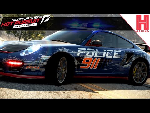 Porsche 911 GT2 RS Police Car NFS Hot Pursuit Remastered