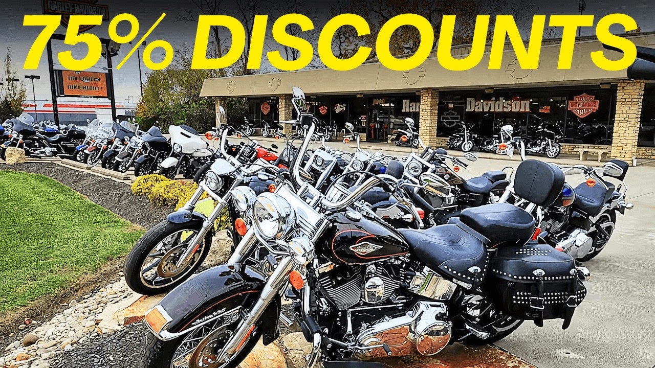 Harley-Davidson Motorcycles Dealers CAN'T Sell, So You Can Buy