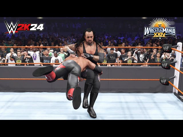 WWE 2K24 - Edge vs The Undertaker | World Heavyweight