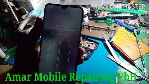 Oppo A7 Pattern unlock with MST tool done by Amar