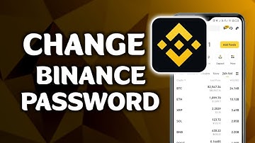 How To Change Password On Binance App
