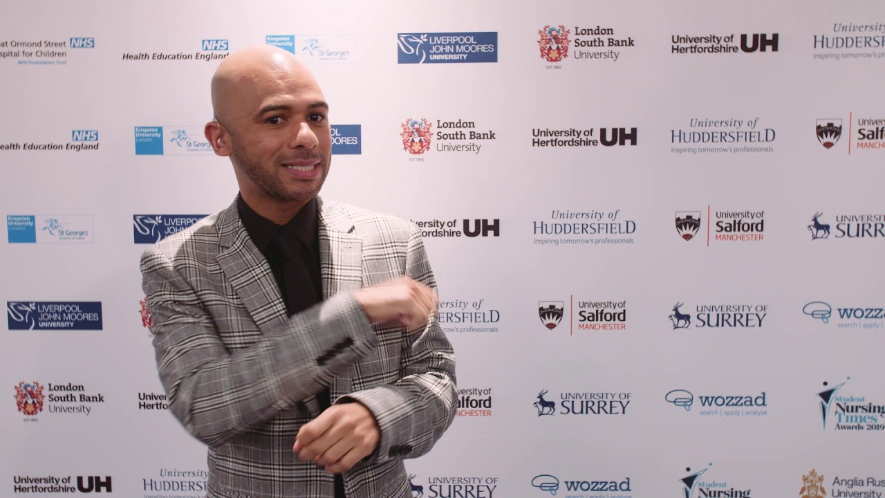 Student Nursing Times Awards 2019 - Most Inspirational Student Nurse of the Year winner