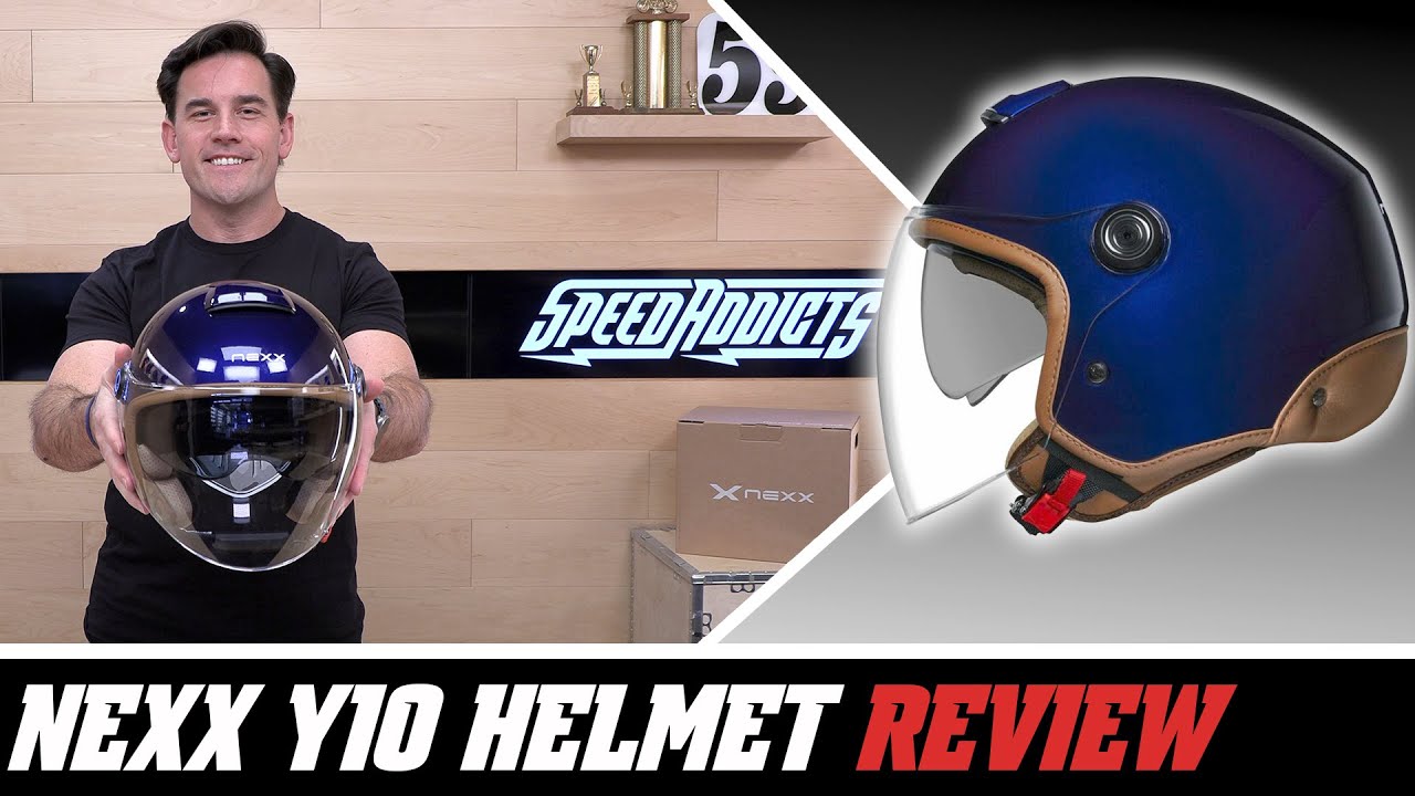 Nexx Y.10 Sunny インディゴブルー 試着のみ Nexx Y10 Helmet Review at SpeedAddicts.com - YouTube