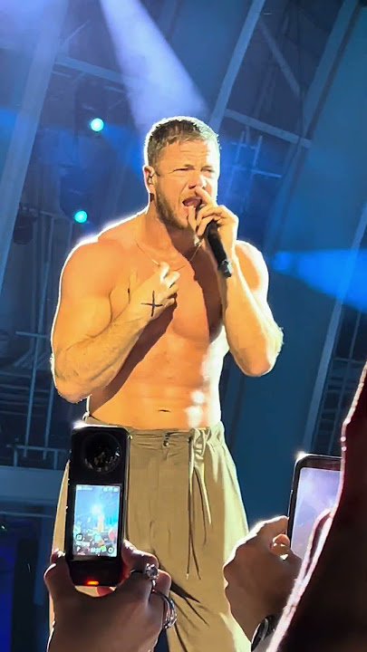 Demons (2) - Imagine Dragons, Loom World Tour, 10-27-2024, Hollywood Bowl - Close up