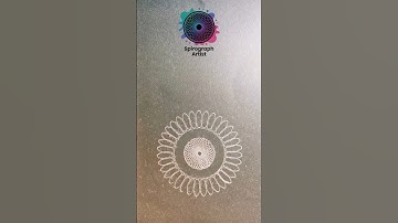 Satisfying Spirograph Art ⭐ #spirograph #relaxing #relaxartonline #artandcraft #satisfying