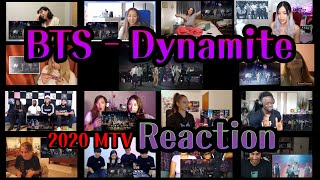 방탄소년단-2020 MTV 다이너마이트 리액션 // BTS- 2020 MTV Dynamite reaction