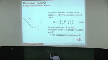 Mechanics I - Week 8 - Day 2 - Lecture 2 - Prof. Dr. Altuğ Özpineci
