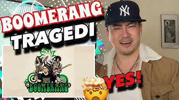 ANOTHER GREAT INDONESIAN ROCK BAND! BOOMERANG - TRAGEDI (Official  MV) | New Yorker REACTION