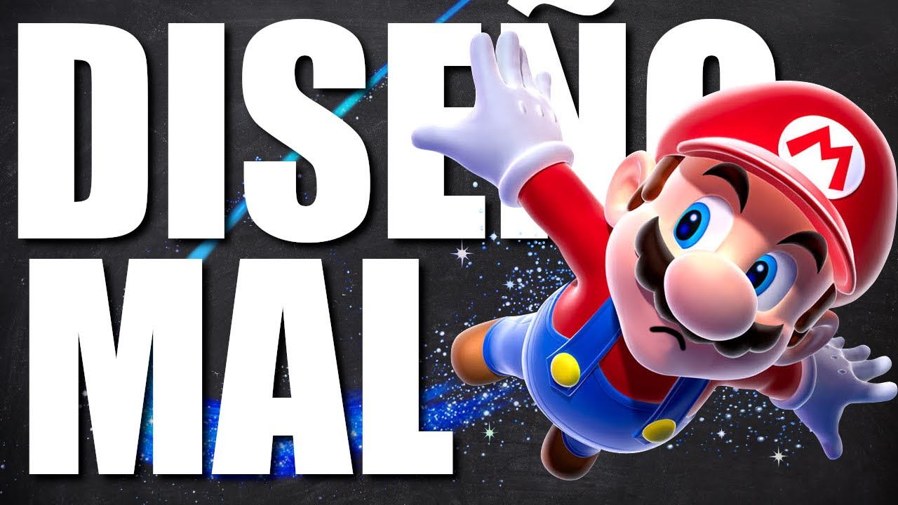 DISEÑO MAL - Super Mario Galaxy