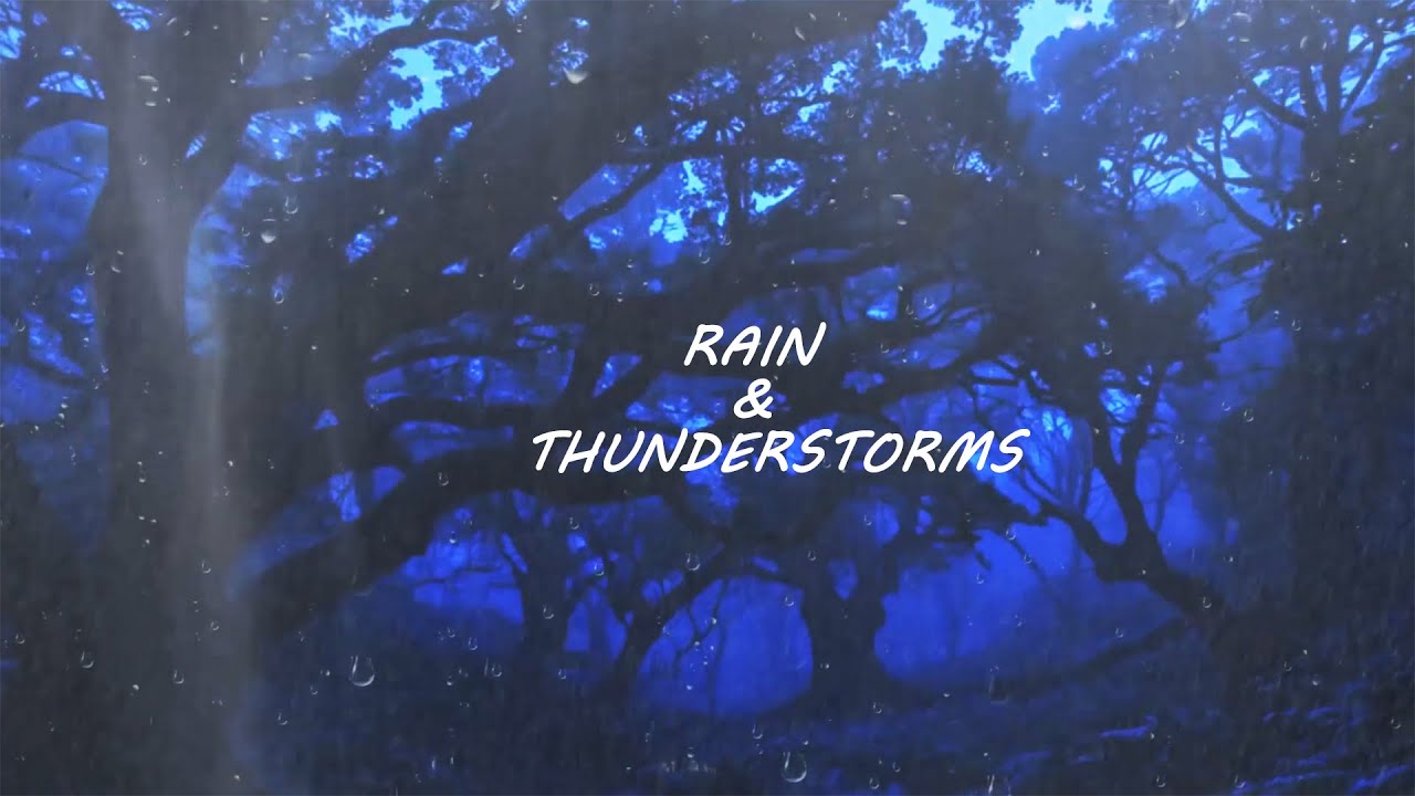 Rainforest Thunderstorm at Night 🌧️ Rain Sounds for Sleep, Heavy Rain
