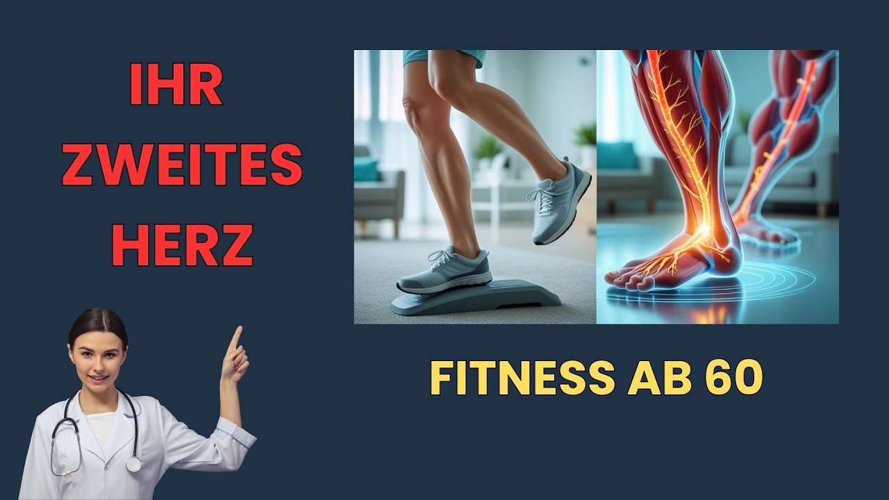 5 einfache Wadenübungen für über 60 | Zuhause #Seniorenfitness