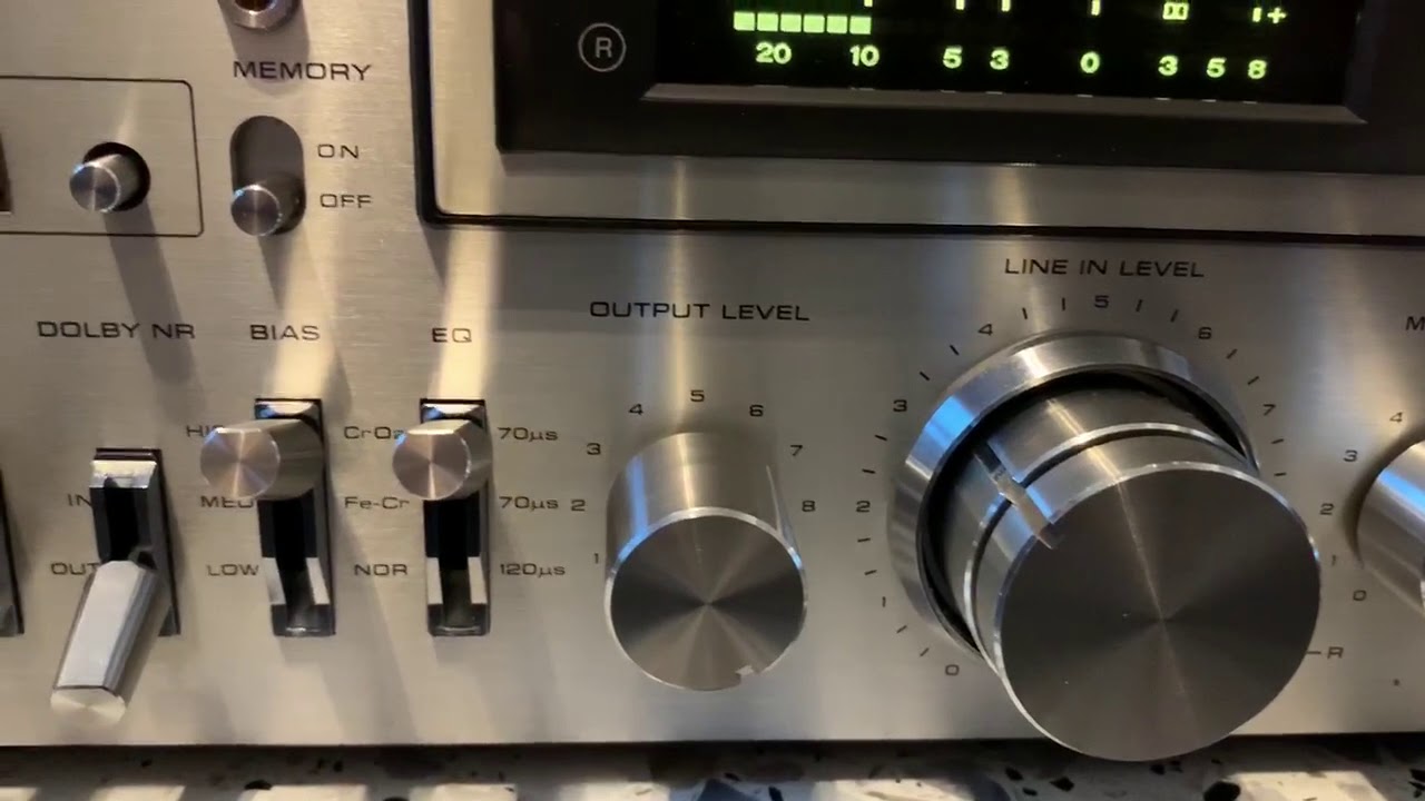TECHNICS RS-641 recording test
