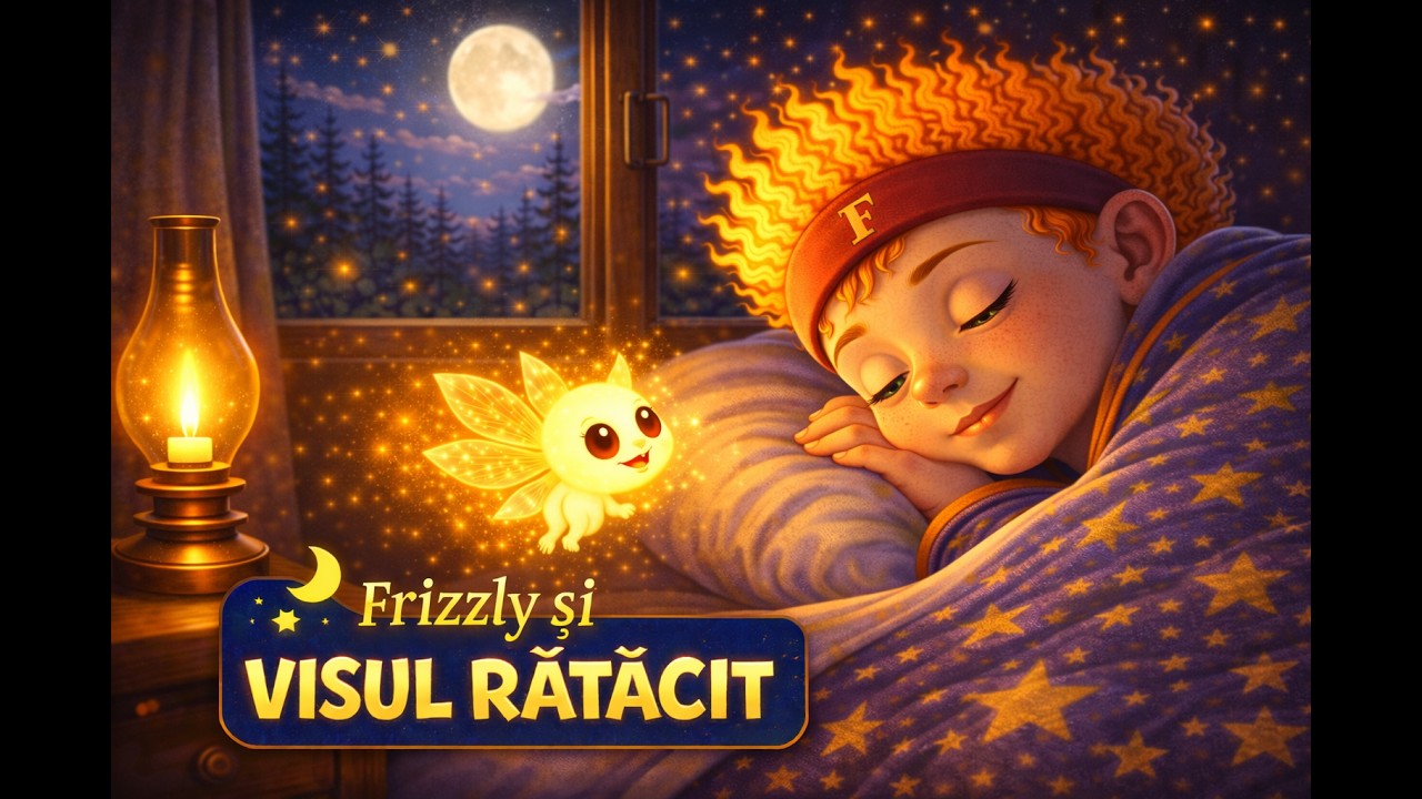 Poveste de seară pentru copii, 2 | Frizzly și Visul Rătăcit |  Poveste liniștitoare pentru somn