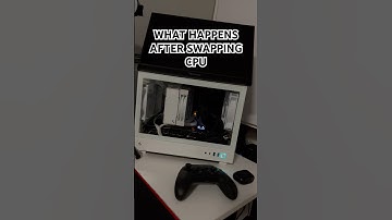 What to expect after CPU swap #shorts #pc #cpu #processor #pcbuild