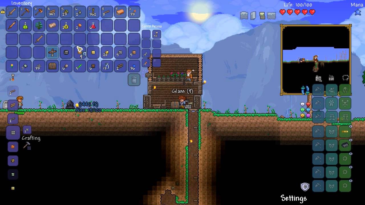 It's like a whole new game! Brian & Alex tackle Terraria, Part 1 YouTube